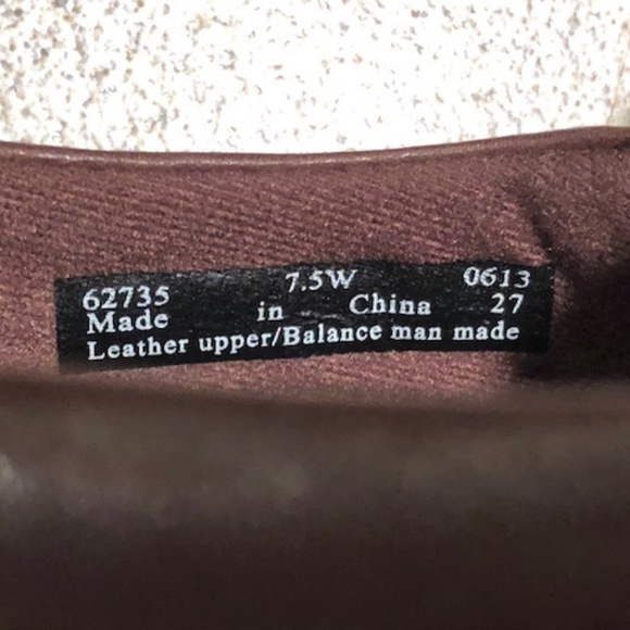 Clark’s 🆕 leather Ingalls Trance Brown Sz 7.5 W - Picture 6 of 6